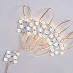 plaque led blanc circuits imprimés diodes modernes connecteurs électriques 24v ccs dimmable