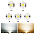 plaque led blanc moderne 31mm 31mm circulaire composants électroniques 7w 12w