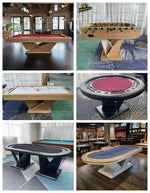 table billard transformable table manger ping pong 7ft 8ft 9ft ardoise bois cuir modernes