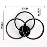 Plafonnier LED Cristal Moderne Réglable 3000K 6500K Salle Bain Étude Économie Énergie Robuste Moderne