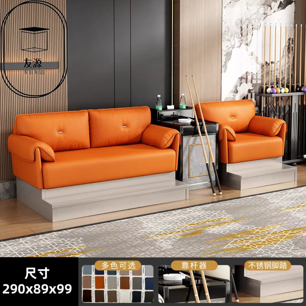 canapé moderne couleur beige bleu noir marron orange tapis minimaliste salon