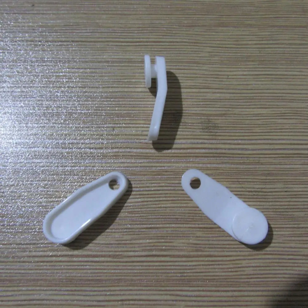 clips rideau plastique blanc moderne accessoire fenêtre 1.3in 0.53in chambre