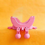 porte savon souriant clips couleur bleue jaune orange vert rose rangement évier créatif animé