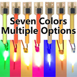 led 40mm vert orange jaune rose blanc bleu adhésif câbles connecteurs modernes