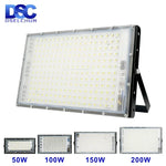 projecteur led 110v 220v 50w 100w 150w 200w ip65 moderne noir blanc
