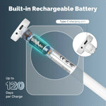 moteur stores roulants blanc moderne rechargeable zigbee alexa google 17mm 25mm 28mm batterie intégrée