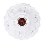socle lampe argenté ornements floraux classique douille e27 e26 vintage support plafonnier décoration rétro