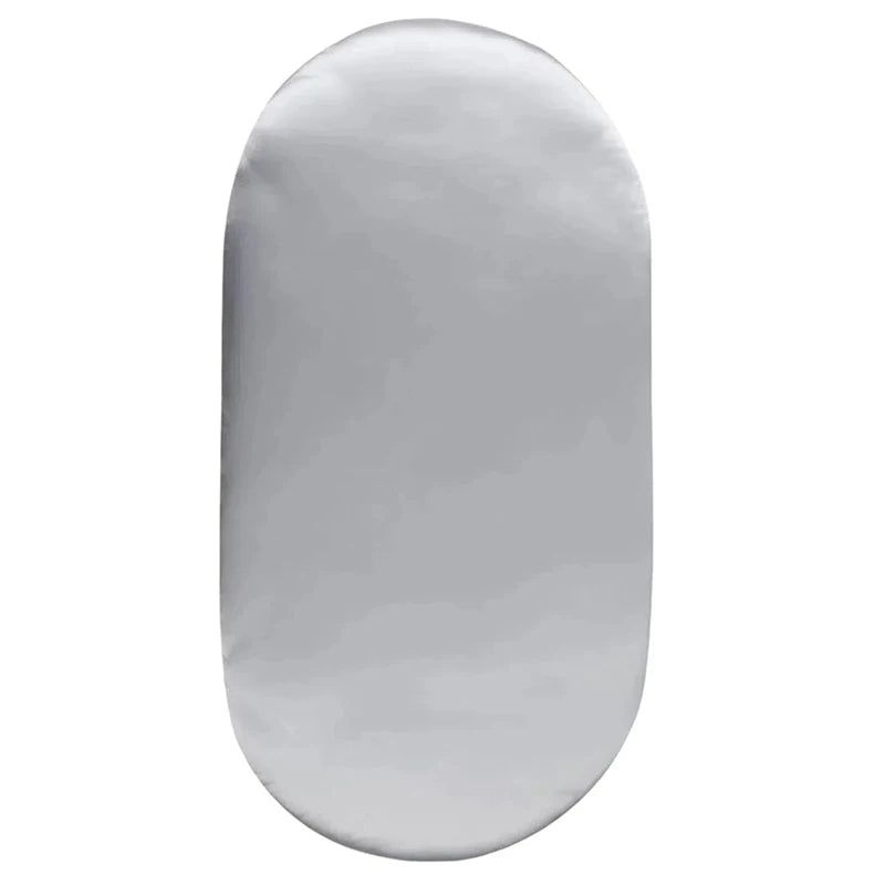 lit bébé couverture satin rose clair gris bleu ciel moderne élégant tranchant an polyestère