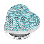 coeurs strass adhésifs modernes élégants rouge bleu argent