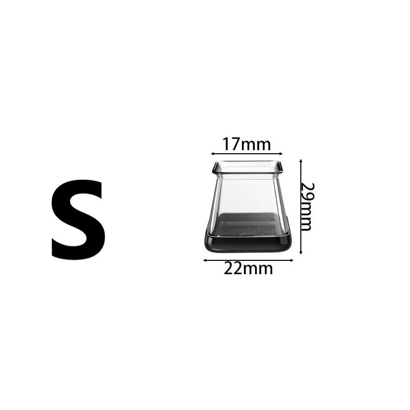 protège pieds meubles silicone adhésif transparent noir antiderapants modernes tapis usage variante tailles