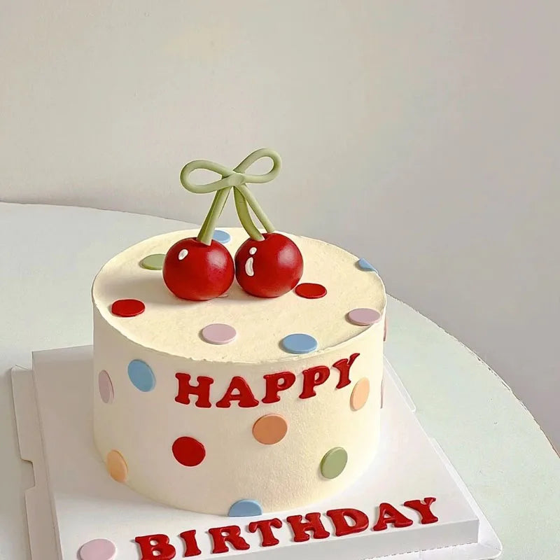 faux gâteau décoratif plastique anniversaire mariage fête décoration table centre pièce fleurs coeurs rubans
