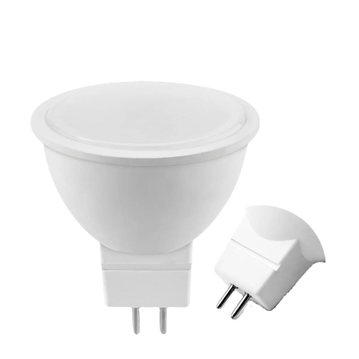 ampoule led gu5.3 projecteur blanc moderne intérieur maison chambre salon petit spot lumière
