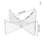 présentoir sportif transparent minimaliste support ballon basket football volley