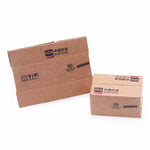 boîtes carton simulation marron imprimé noir blanc accessoires miniatures décoration pratique utilitaire pièces