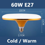 ampoule led ufo e27 ac 220v 15w 20w 30w 40w 50w 60w lumière froide