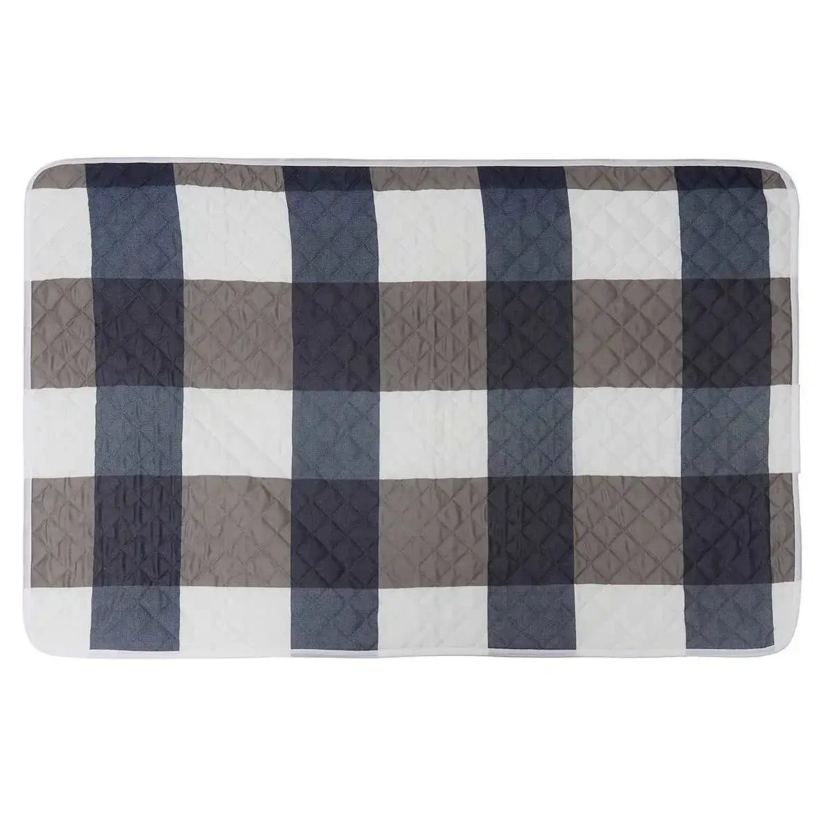 coussin absorbant gris blanc carreaux moderne coton imperméable lavable lit protection incontinence adultes enfants