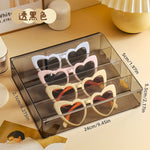 présentoir moderne lunettes clips acrylique niveaux rangement opticien