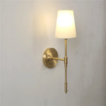 appliques murales modernes abat jour tissu led or blanc gris bleu jaune minimaliste fixées