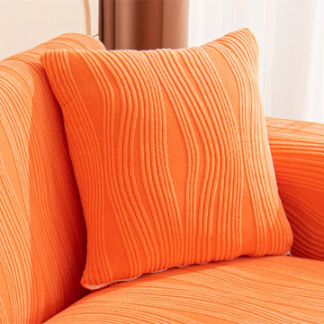 housse coussin carré jacquard rayures modernes canapé fauteuil siège voiture décoration salon intérieur