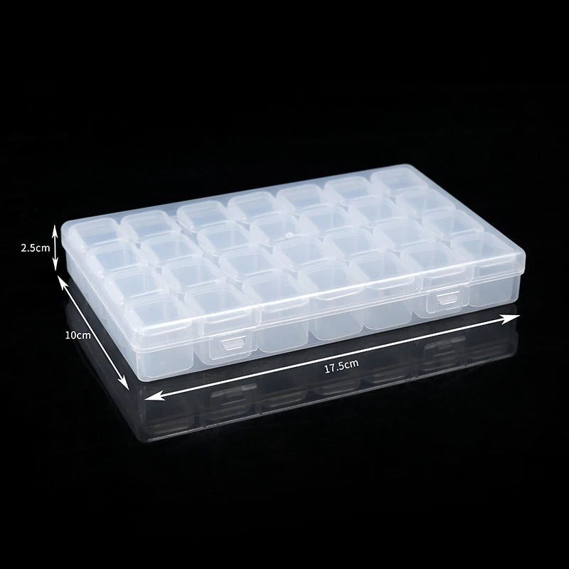 boîtes rangement bijoux transparentes modernes 56 grilles 28 grilles clips fermeture