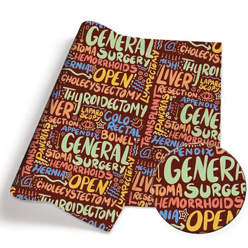 serviette bain coton motif médecin infirmier chien humour bleu vert rose gris