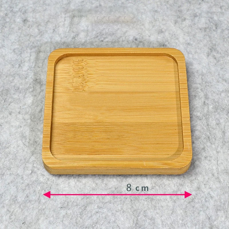 assiettes bambou naturel minimaliste assiettes décoratives rustiques plateaux thé tasses coquetiers
