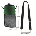 sac pinces réutilisable oxford cloth gris violet vert maille doublure adjustable pratique portableextérieur