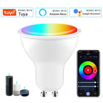 ampoule led gu10 wifi blanc moderne contrôle app alexa google