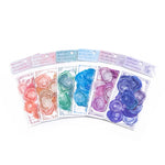 timbres sel multicolores motifs floraux géométriques vintage romantique adhésifs étiquettes paquets