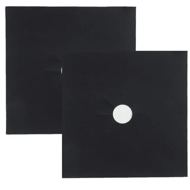 protège plaque cuisinière adhésif gris noir antiadhésif réutilisable moderne ecofriendly