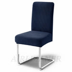 housse chaise marron clair jacquard polyester moderne protection extérieure intérieure mariage banquette