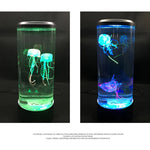 lampe led méduse couleur changeante usb batterie veilleuse table moderne enfants chambre anniversaire