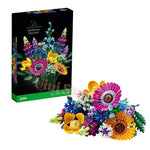 bouquets fleurs artificielles arbres bonsaï diy decoration intérieure assemble rose violet jaune orange vert