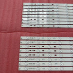 bandes led blanc perforations moderne éclairage aluminium sans cable fixations autres