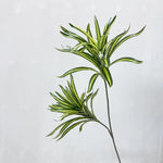 plantes artificielles branche verte feuilles blanches décor intérieur moderne minimaliste cartes foul season flower