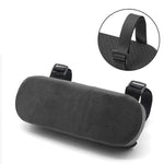 coussin soutien dos tissu noir mousse mémoire forme velcro confortable ergonomique gaming