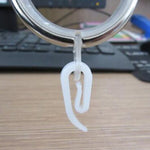 clips suspension blanc moderne clips rideau accessoires fenetre maison plastique anneaux boucles