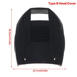 accessoire voiture noir moderne grille ventilation anneau fixation plaque protection
