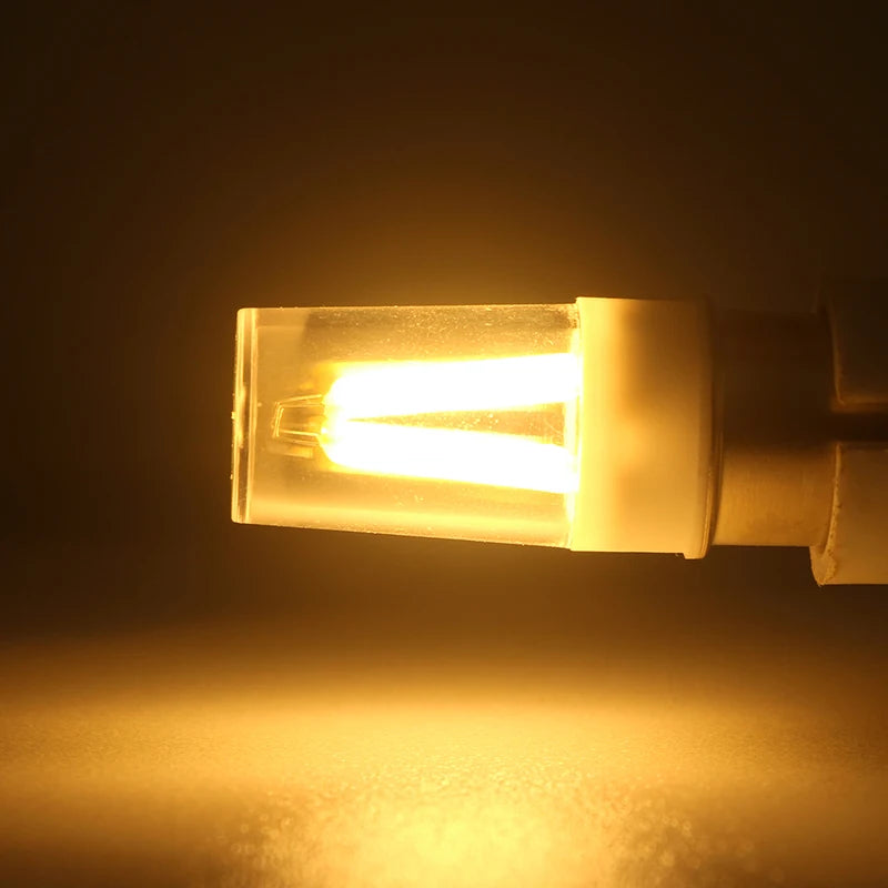 ampoule led filament blanc jaune transparente moderne g9 2w 3w 220v 5000h