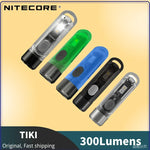 lampe torche rechargeable led uv intense extérieure 300 lumens moderne compact noire verte bleue