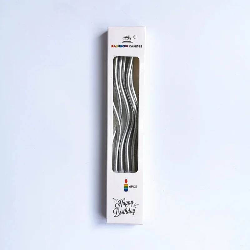 bougies colorées twisté moderne boîtes rangement diverses couleurs