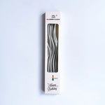 bougies colorées twisté moderne boîtes rangement diverses couleurs