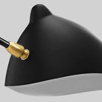 suspension lampe moderne noir métal têtes têtes ampoules câbles 90 260v 249 2000lm