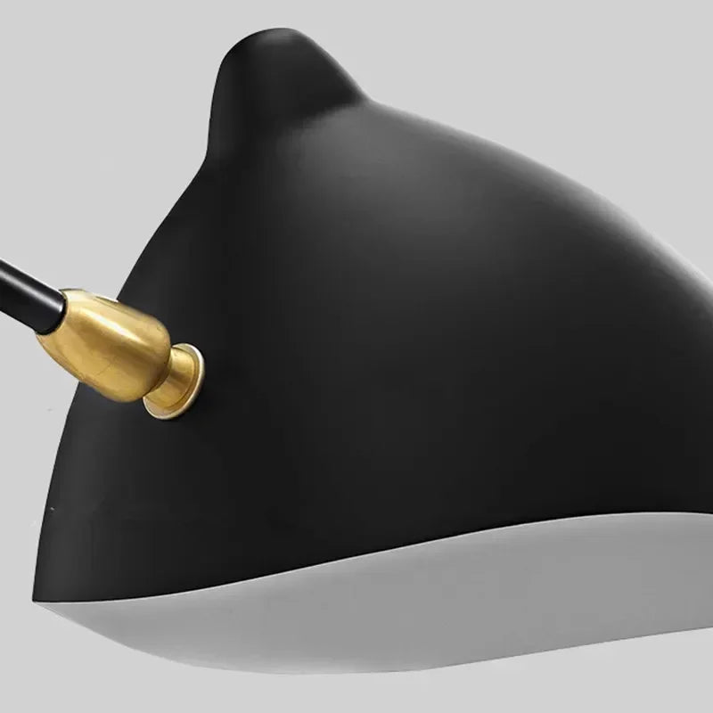 suspension lampe moderne noir métal têtes têtes ampoules câbles 90 260v 249 2000lm