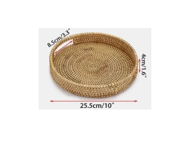 corbeille marron clair tressée traditionnelle respectueuse environnement stockage portable rotin multifonctionnelle domestique hotelière serviettes