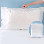 taies d'oreiller jetables blancs 50 100 pièces non tissées imperméables hôpitaux