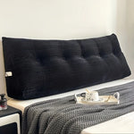oreiller lit côtelé moderne beige bleu marine noir gris poches massage confortable