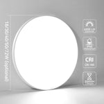 lampe led moderne blanc 220v acrylique abs surface cuisine salon chambre