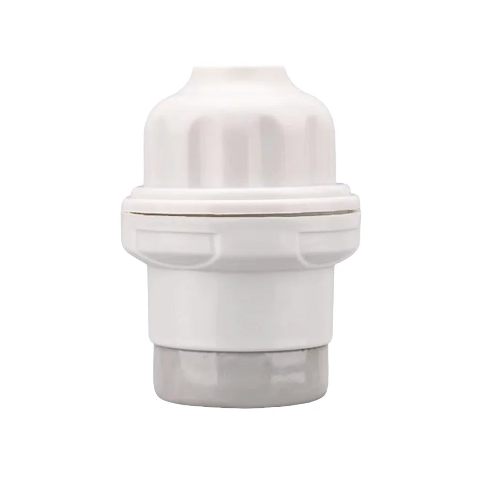 support lampe céramique blanc motif texturé moderne douille E27 vissage ampoule LED industriel fixe