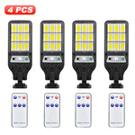 lampe solaire moderne noire led ip65 rechargeable télécommande inclusextérieur jardin porte garage